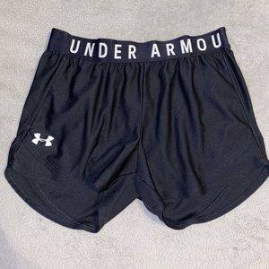 Under Armour women’s workout shorts- black- size:XS